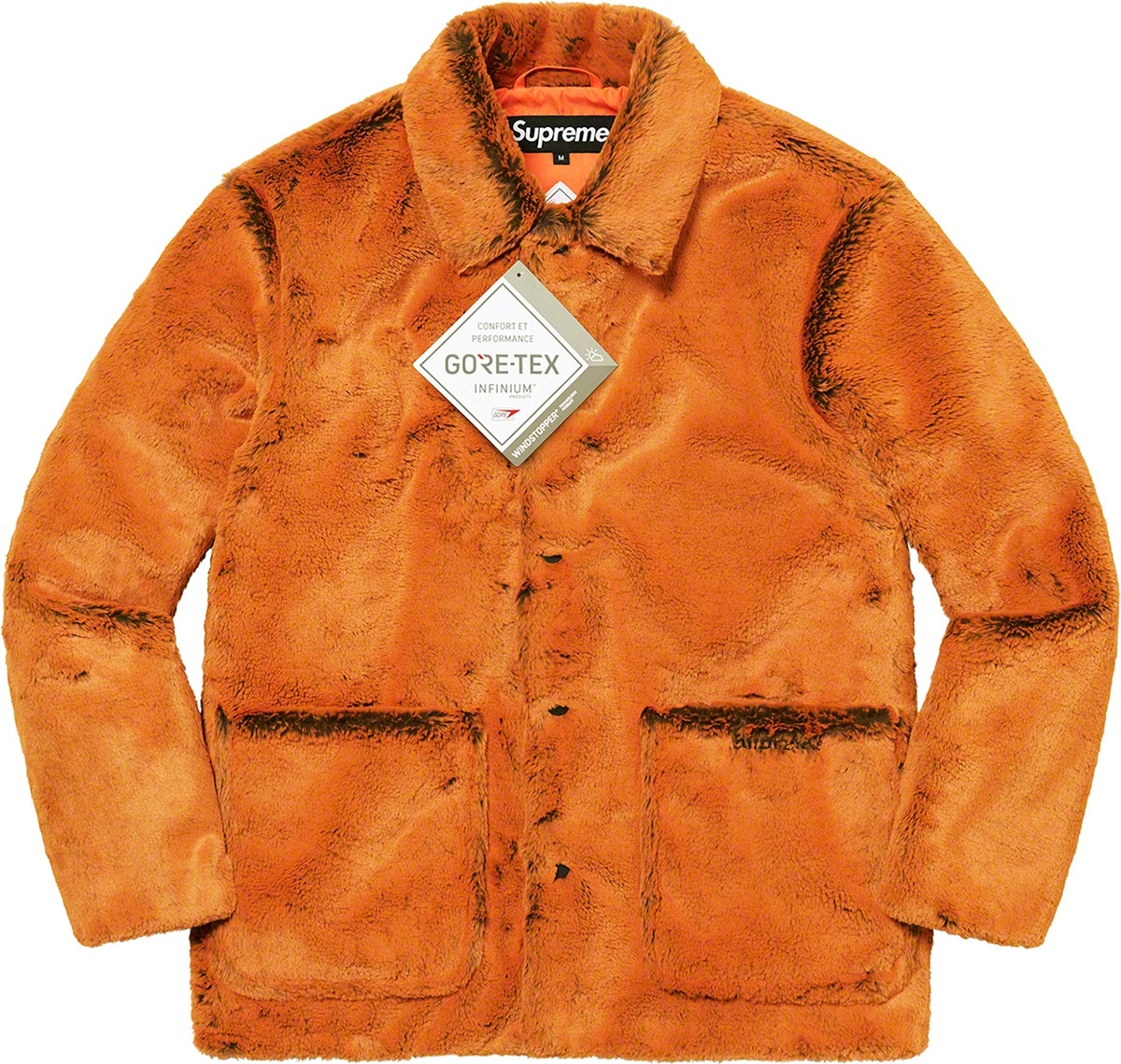 2-Tone Faux Fur Shop Coat view 16